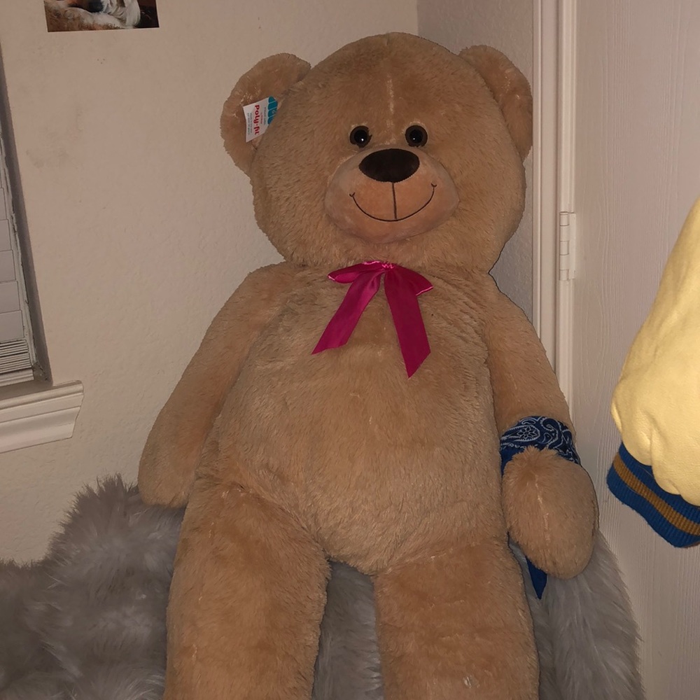 Giant teddy bear
